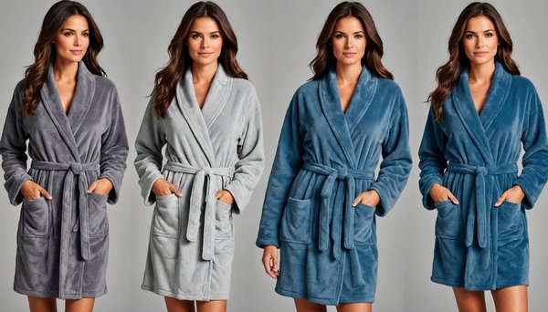 Restez au chaud avec notre collection de peignoirs femme polaire